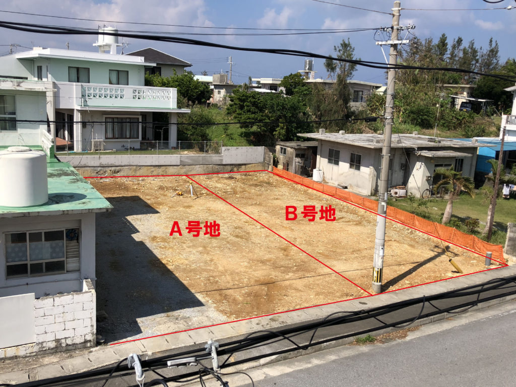恩納村字山田2区画（加工）