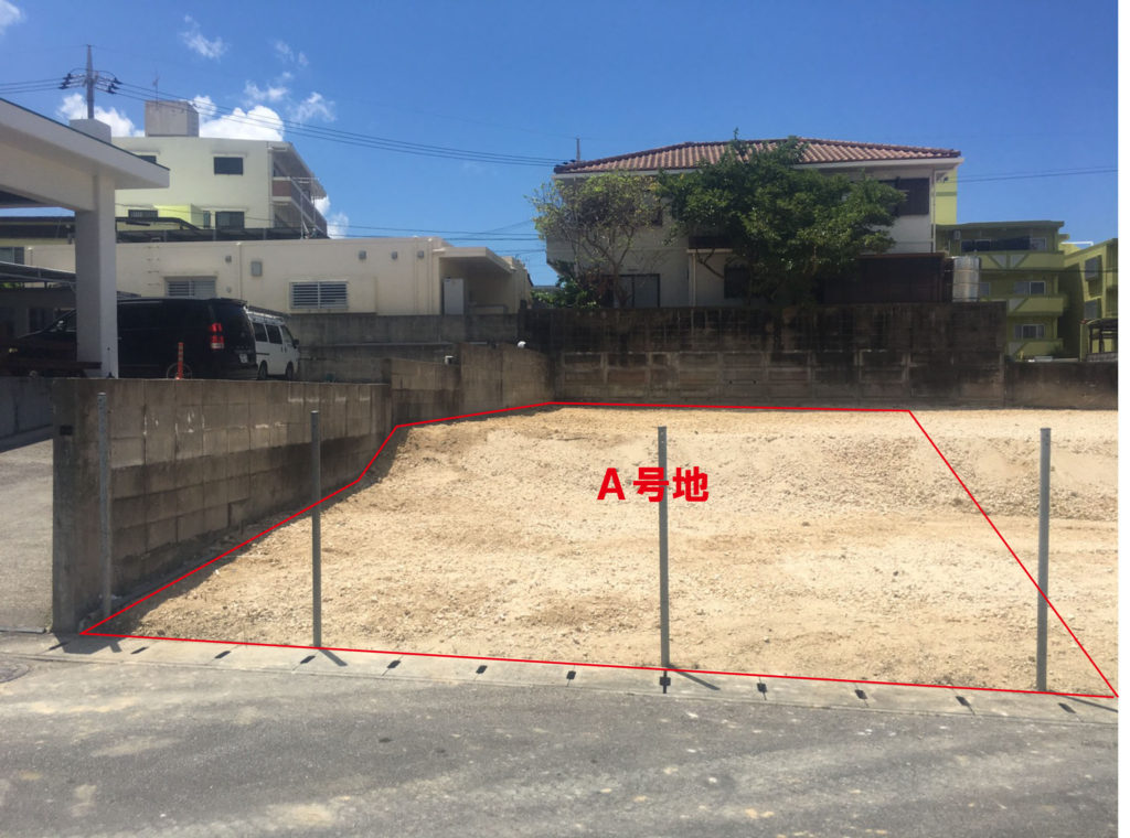 沖縄市古謝Ａ号地（加工）