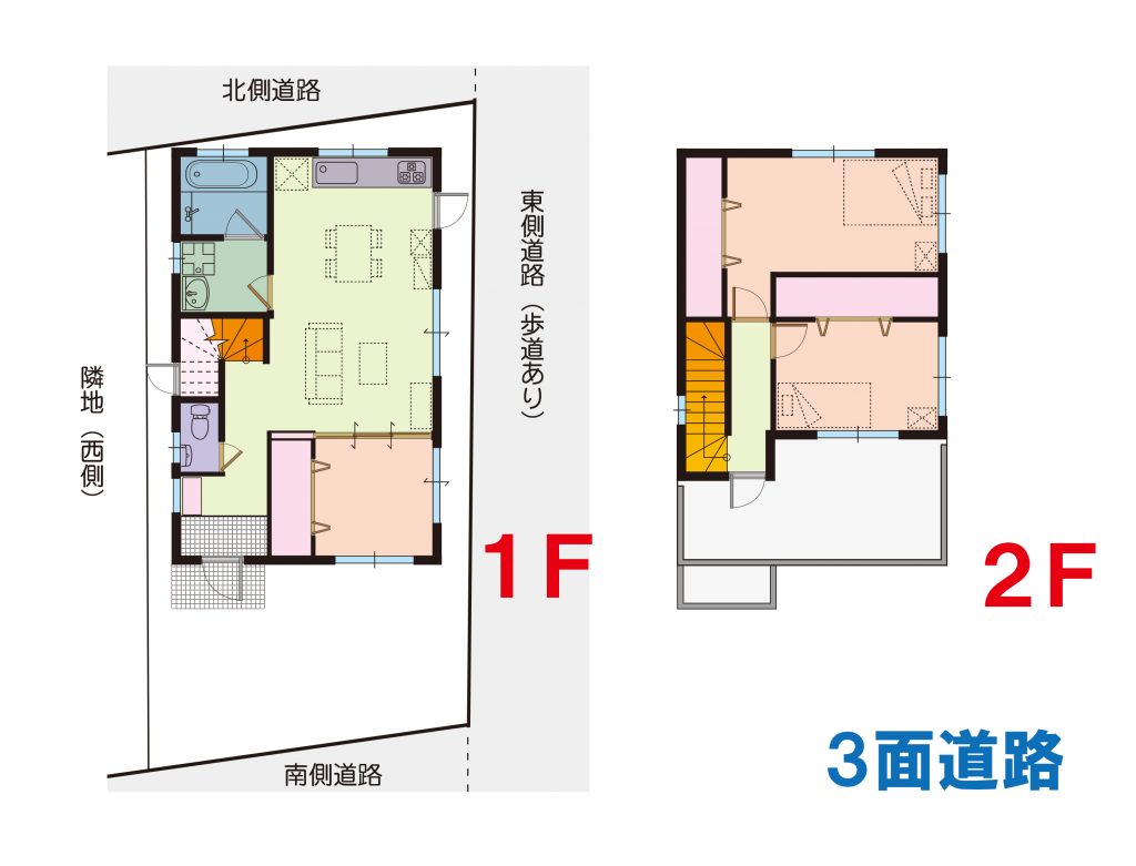 糸満市糸満プラン図（車なし）