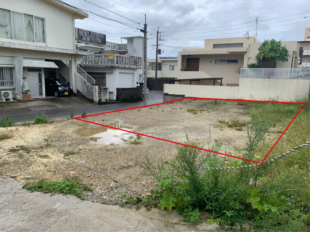 看板なし（後ろ側）