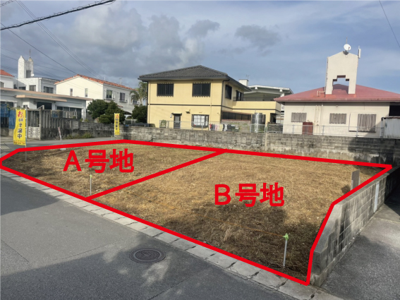 読谷村古堅2区画-右前-加工