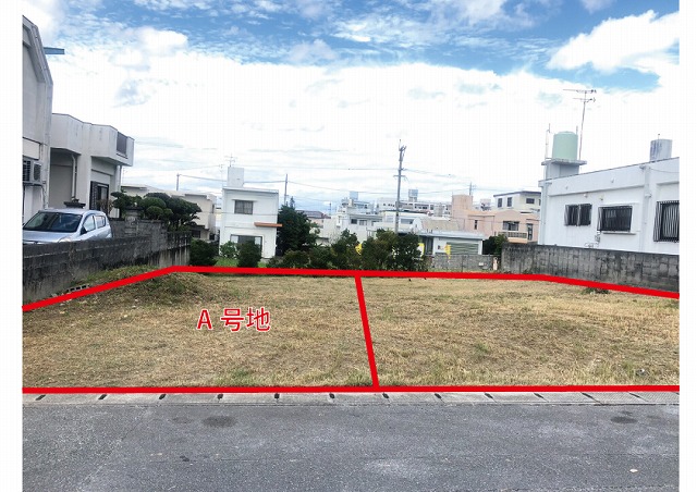 区割り(Ａ号地)