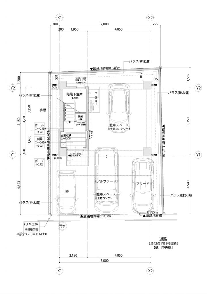 プラン図面1階
